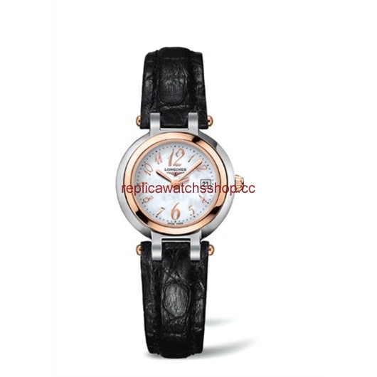 Longines PrimaLuna Quartz 26.5 Two Tone Pink Funky MOP (L8.110.5.83.2) Longines PrimaLuna Quartz 26.5 Two Tone Pink Funky MOP (L8.110.5.83.2)