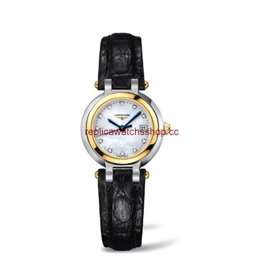 Longines PrimaLuna Quartz 26.5 Two Tone Leather MOP (L8.110.5.93.2)