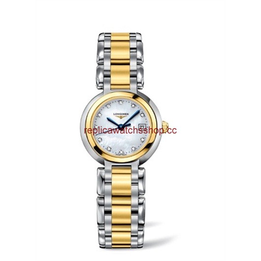 Longines PrimaLuna Quartz 26.5 Two Tone MOP (L8.110.5.93.6) Longines PrimaLuna Quartz 26.5 Two Tone MOP (L8.110.5.93.6)