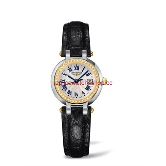 Longines PrimaLuna Quartz 26.5 Two Tone Leather Diamond (L8.110.5.95.2) Longines PrimaLuna Quartz 26.5 Two Tone Leather Diamond (L8.110.5.95.2)