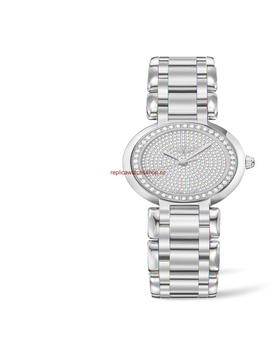 Longines PrimaLuna Quartz 26.5 Two Tone Pink Diamondmaster (L8.110.5.99.7)