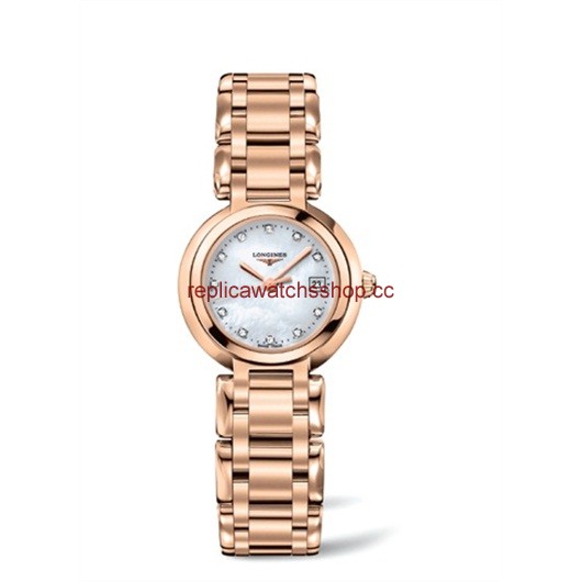 Longines PrimaLuna Quartz 26.5 Pink Gold MOP (L8.110.8.87.6)