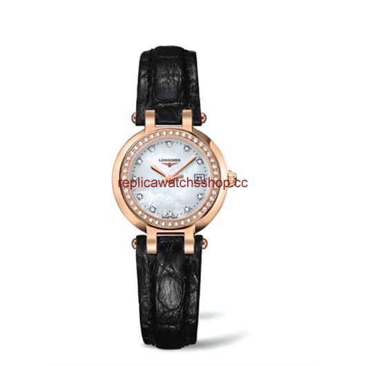Longines PrimaLuna Quartz 26.5 Pink Gold Leather Diamond MOP (L8.110.9.87.2) Longines PrimaLuna Quartz 26.5 Pink Gold Leather Diamond MOP (L8.110.9.87.2)