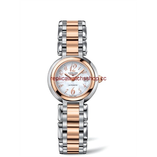 Longines PrimaLuna Automatic 26.5 Two Tone Pink Funky MOP (L8.111.5.83.6) Longines PrimaLuna Automatic 26.5 Two Tone Pink Funky MOP (L8.111.5.83.6)