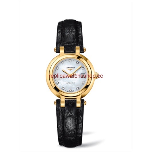 Longines PrimaLuna Automatic 26.5 Yellow Gold Leather MOP (L8.111.6.87.2) Longines PrimaLuna Automatic 26.5 Yellow Gold Leather MOP (L8.111.6.87.2)