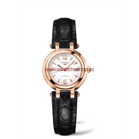 Longines PrimaLuna Automatic 26.5 Pink Gold Leather Arabic (L8.111.8.16.2) Longines PrimaLuna Automatic 26.5 Pink Gold Leather Arabic (L8.111.8.16.2)