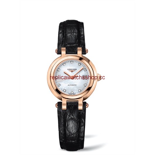 Longines PrimaLuna Automatic 26.5 Pink Gold Leather MOP (L8.111.8.87.2) Longines PrimaLuna Automatic 26.5 Pink Gold Leather MOP (L8.111.8.87.2)