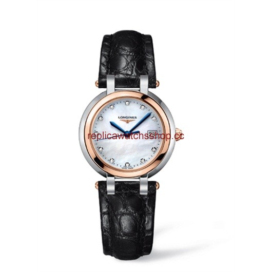 Longines PrimaLuna Quartz 30 Two Tone Pink Leather MOP (L8.112.5.87.2) Longines PrimaLuna Quartz 30 Two Tone Pink Leather MOP (L8.112.5.87.2)