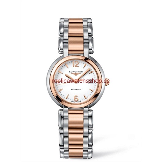 Longines PrimaLuna Automatic 30 Two Tone Pink Arabic (L8.113.5.16.6) Longines PrimaLuna Automatic 30 Two Tone Pink Arabic (L8.113.5.16.6)