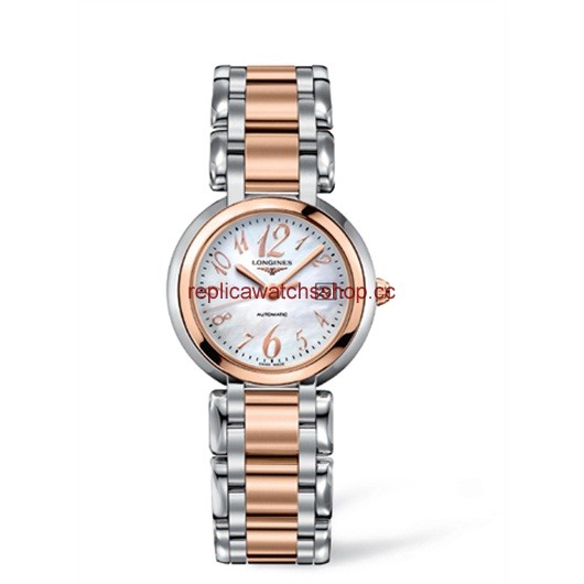 Longines PrimaLuna Automatic 30 Two Tone Pink Funky MOP (L8.113.5.83.6) Longines PrimaLuna Automatic 30 Two Tone Pink Funky MOP (L8.113.5.83.6)