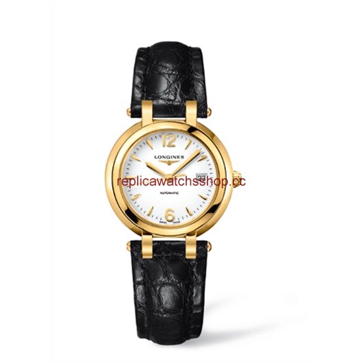 Longines PrimaLuna Automatic 30 Yellow Gold Strap Arabic (L8.113.6.16.2) Longines PrimaLuna Automatic 30 Yellow Gold Strap Arabic (L8.113.6.16.2)