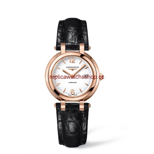 Longines PrimaLuna Automatic 30 Pink Gold Leather Arabic (L8.113.8.16.2) Longines PrimaLuna Automatic 30 Pink Gold Leather Arabic (L8.113.8.16.2)