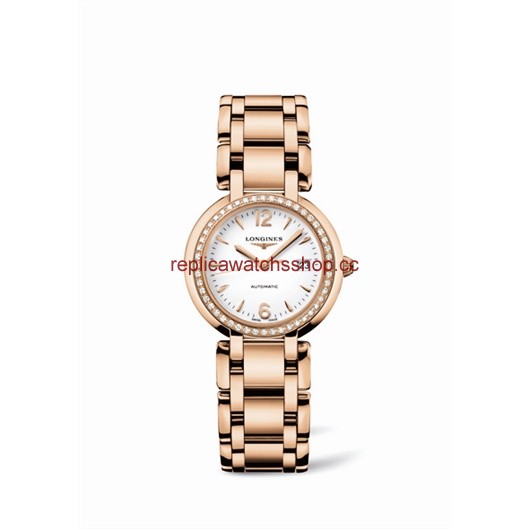 Longines PrimaLuna Automatic 30 Pink Gold Diamond Arabic (L8.113.9.16.6) Longines PrimaLuna Automatic 30 Pink Gold Diamond Arabic (L8.113.9.16.6)