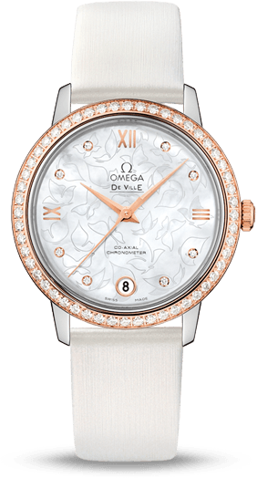 Omega Deville Prestige Co-Axial. 32.7 Butterfly Steel / Red Gold / Strap (424.27.33.20.55.001) Omega Deville Prestige Co-Axial. 32.7 Butterfly Steel / Red Gold / Strap (424.27.33.20.55.001)