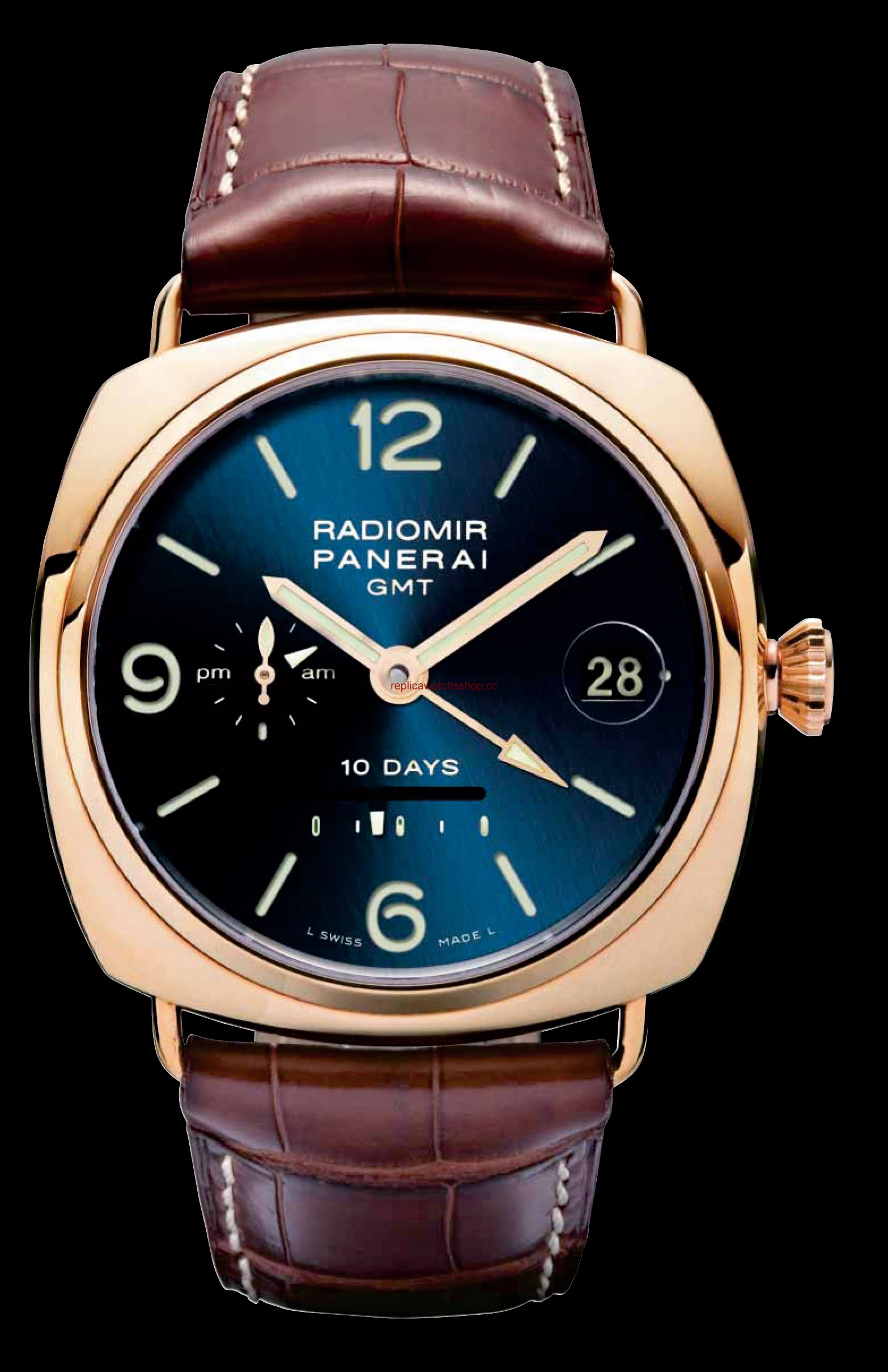 Panerai Radiomir 10 Days GMT Pink Gold Only Watch (PAM00273 Only Watch) Panerai Radiomir 10 Days GMT Pink Gold Only Watch (PAM00273 Only Watch)