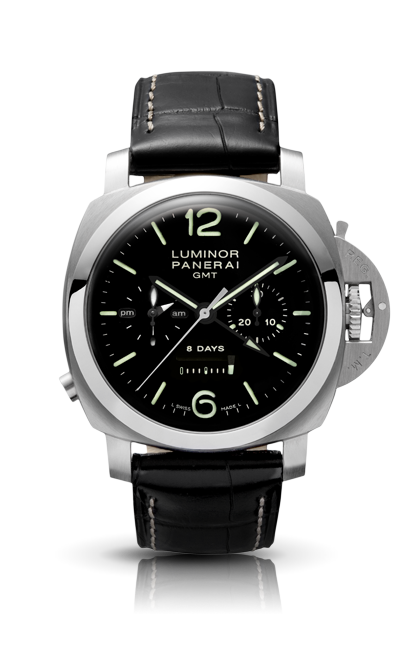 Panerai Luminor 1950 Chrono Monopulsante 8 Days GMT Acciaio (PAM00275) Panerai Luminor 1950 Chrono Monopulsante 8 Days GMT Acciaio (PAM00275)