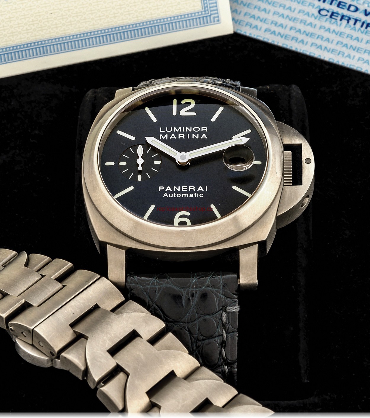 Panerai Luminor Marina Automatic 40mm Titanium Blue (PAM00283) Panerai Luminor Marina Automatic 40mm Titanium Blue (PAM00283)