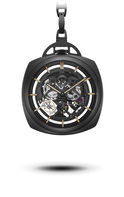 Panerai Pocket Watch Tourbillon GMT Ceramica (PAM00446)