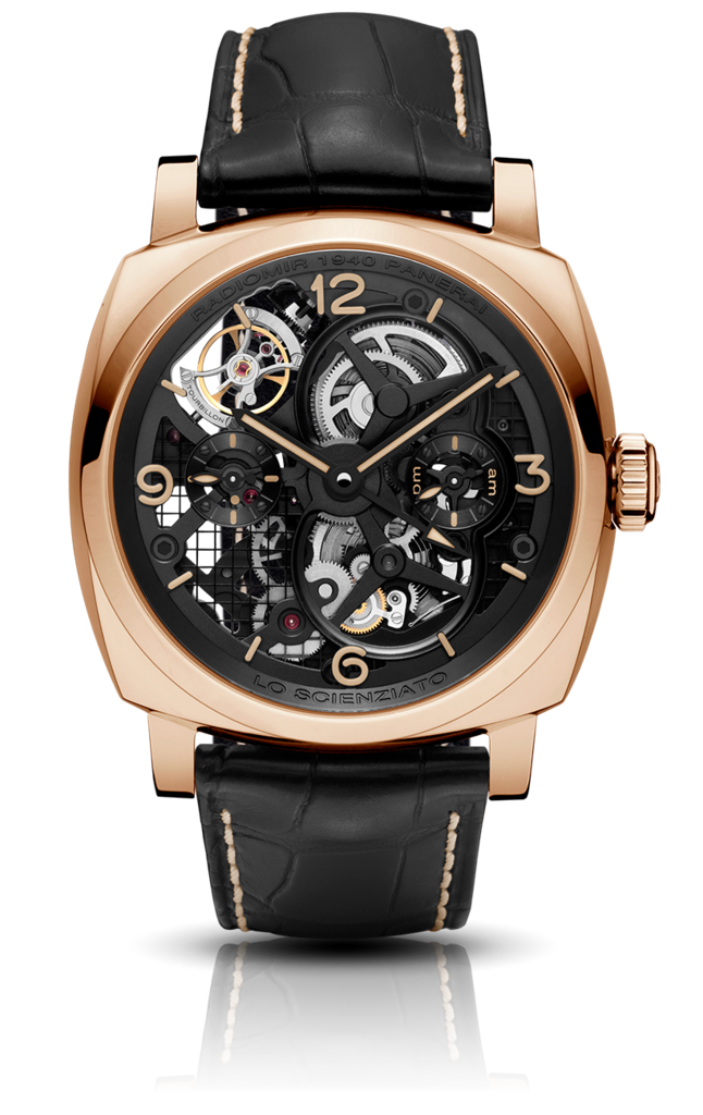 Panerai Radiomir 1940 Tourbillon GMT Oro Rosso Lo Scienziato (PAM00559)