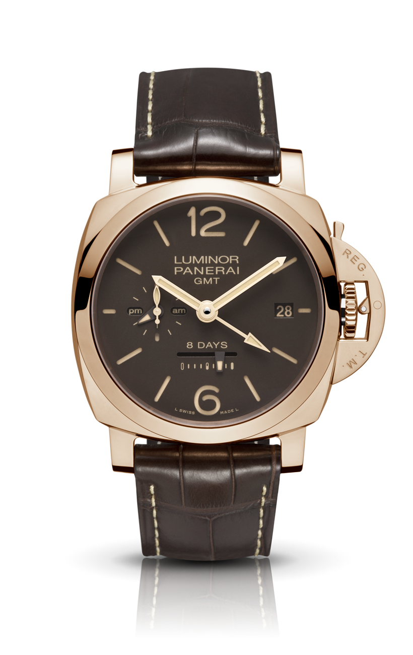 Panerai Luminor 1950 8 Days GMT Oro Rosso (PAM00576)