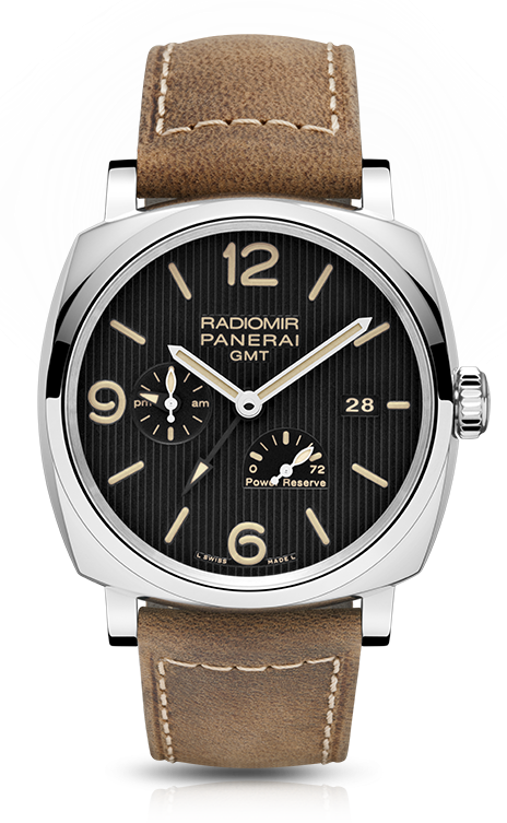 Panerai Radiomir 1940 3 Days GMT Power Reserve Automatic Acciaio Tuxedo (PAM00658) Panerai Radiomir 1940 3 Days GMT Power Reserve Automatic Acciaio Tuxedo (PAM00658)