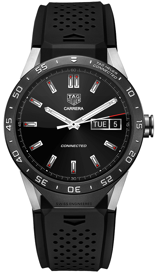 TAG Heuer Carrera Connected Black Strap (SAR8A80.FT6045) TAG Heuer Carrera Connected Black Strap (SAR8A80.FT6045)