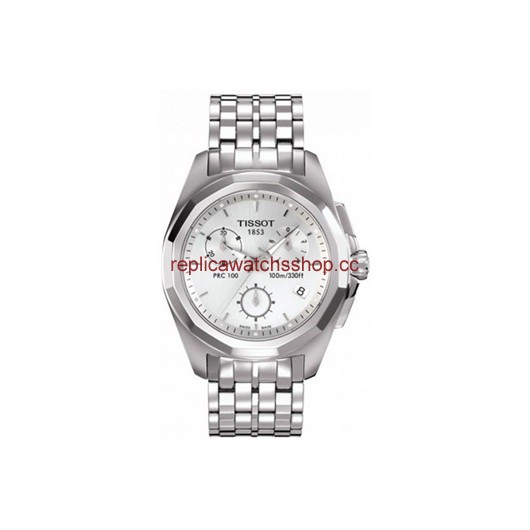 Tissot PRC 100 Quartz Chronograph Silver (T0082171103100)
