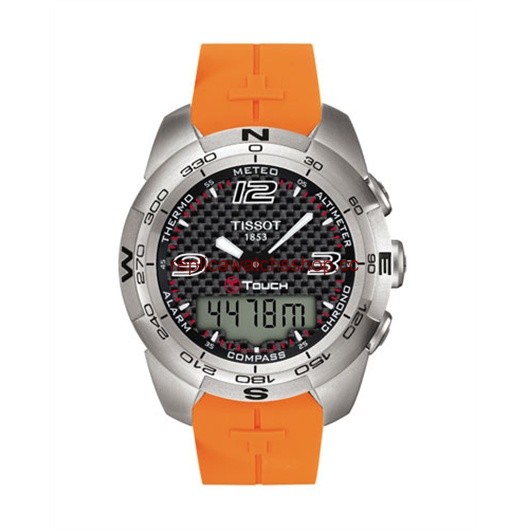 Tissot T-Touch Expert Orange Rubber Carbon (T0134201720700) Tissot T-Touch Expert Orange Rubber Carbon (T0134201720700)