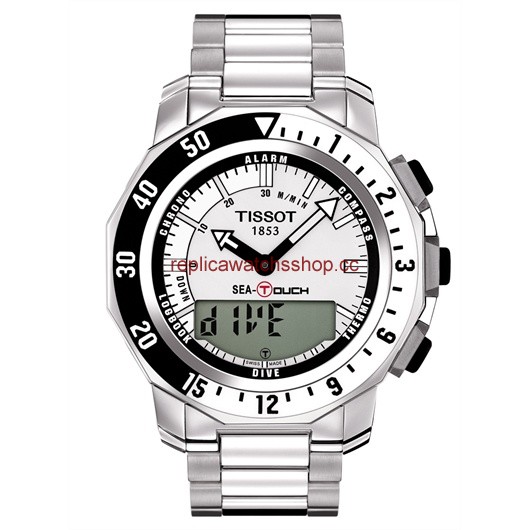 Tissot Sea-Touch Meters White (T0264201103100)