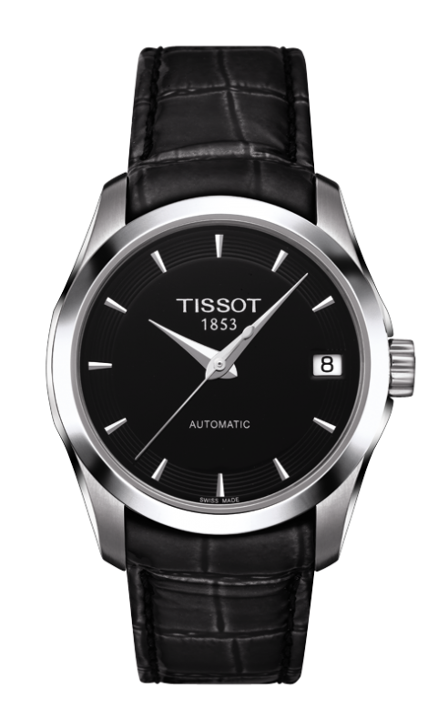 Tissot Couturier Automatic Ladies Black / Strap (T0352071605100) Tissot Couturier Automatic Ladies Black / Strap (T0352071605100)