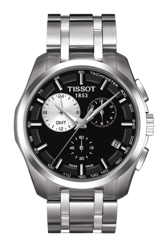 Tissot Couturier Quartz Chronograph GMT Silver-Eye (T0354391105100) Tissot Couturier Quartz Chronograph GMT Silver-Eye (T0354391105100)