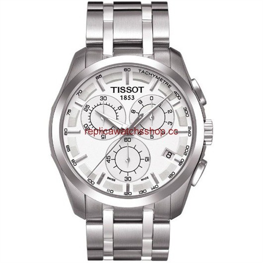 Tissot Couturier Quartz Chronograph Silver / Bracelet (T0356171103100) Tissot Couturier Quartz Chronograph Silver / Bracelet (T0356171103100)