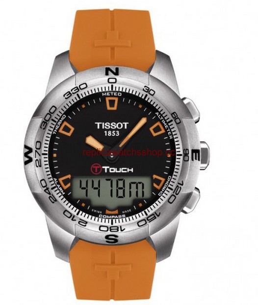Tissot T-Touch II Orange Rubber (T0474201705101) Tissot T-Touch II Orange Rubber (T0474201705101)
