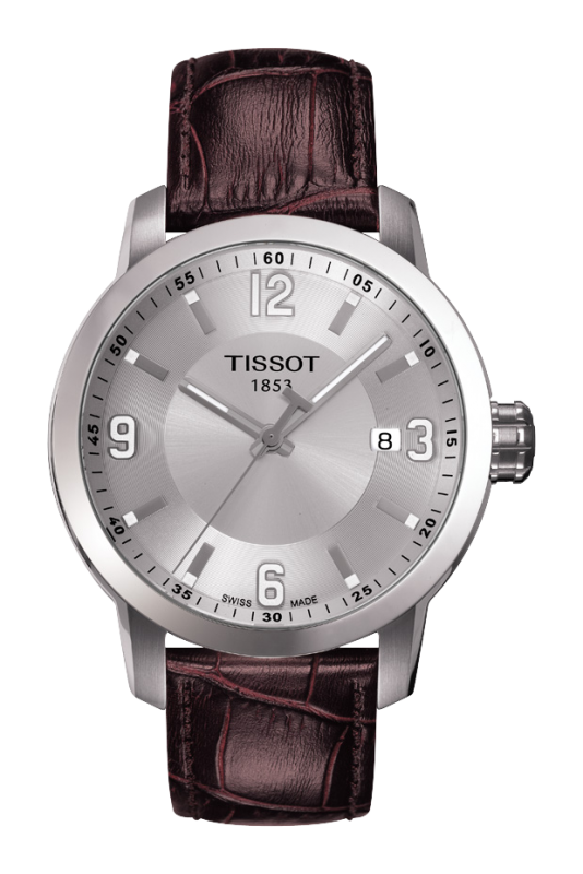 Tissot PRC 200 Quartz Silver Leather (T0554101603700) Tissot PRC 200 Quartz Silver Leather (T0554101603700)