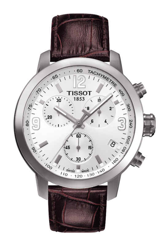 Tissot PRC 200 Quartz Chronograph Silver Leather (T0554171601701) Tissot PRC 200 Quartz Chronograph Silver Leather (T0554171601701)
