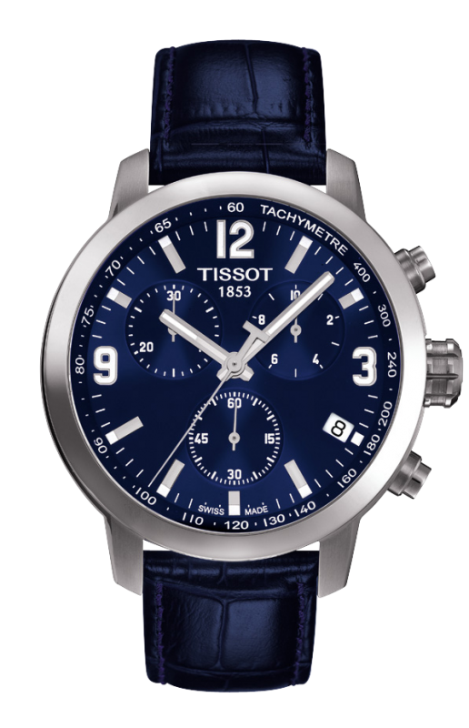 Tissot PRC 200 Quartz Chronograph Blue Leather (T0554171604700) Tissot PRC 200 Quartz Chronograph Blue Leather (T0554171604700)