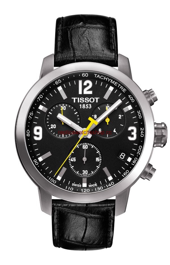 Tissot PRC 200 Quartz Chronograph Yellow Hand Leather (T0554171605700) Tissot PRC 200 Quartz Chronograph Yellow Hand Leather (T0554171605700)
