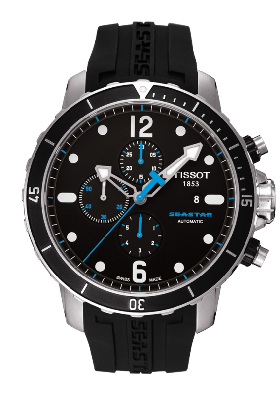 Tissot Seastar 1000 Automatic Chronograph Black Rubber (T0664271705700) Tissot Seastar 1000 Automatic Chronograph Black Rubber (T0664271705700)