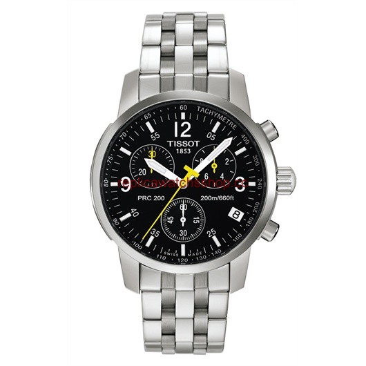 Tissot PRC 200 Quartz Chronograph Yellow Hand Bracelet (T17158652)