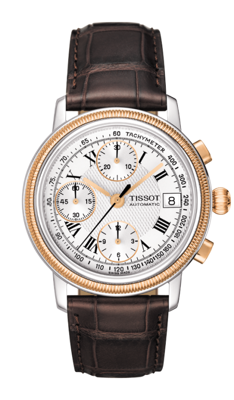 Tissot Bridgeport Automatic Chronograph Rose Gold Bezel (T71146713) Tissot Bridgeport Automatic Chronograph Rose Gold Bezel (T71146713)