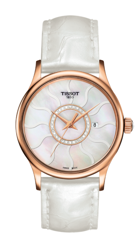 Tissot Rose Dream Quartz Ladies Steel Back MOP (T9142104611600)