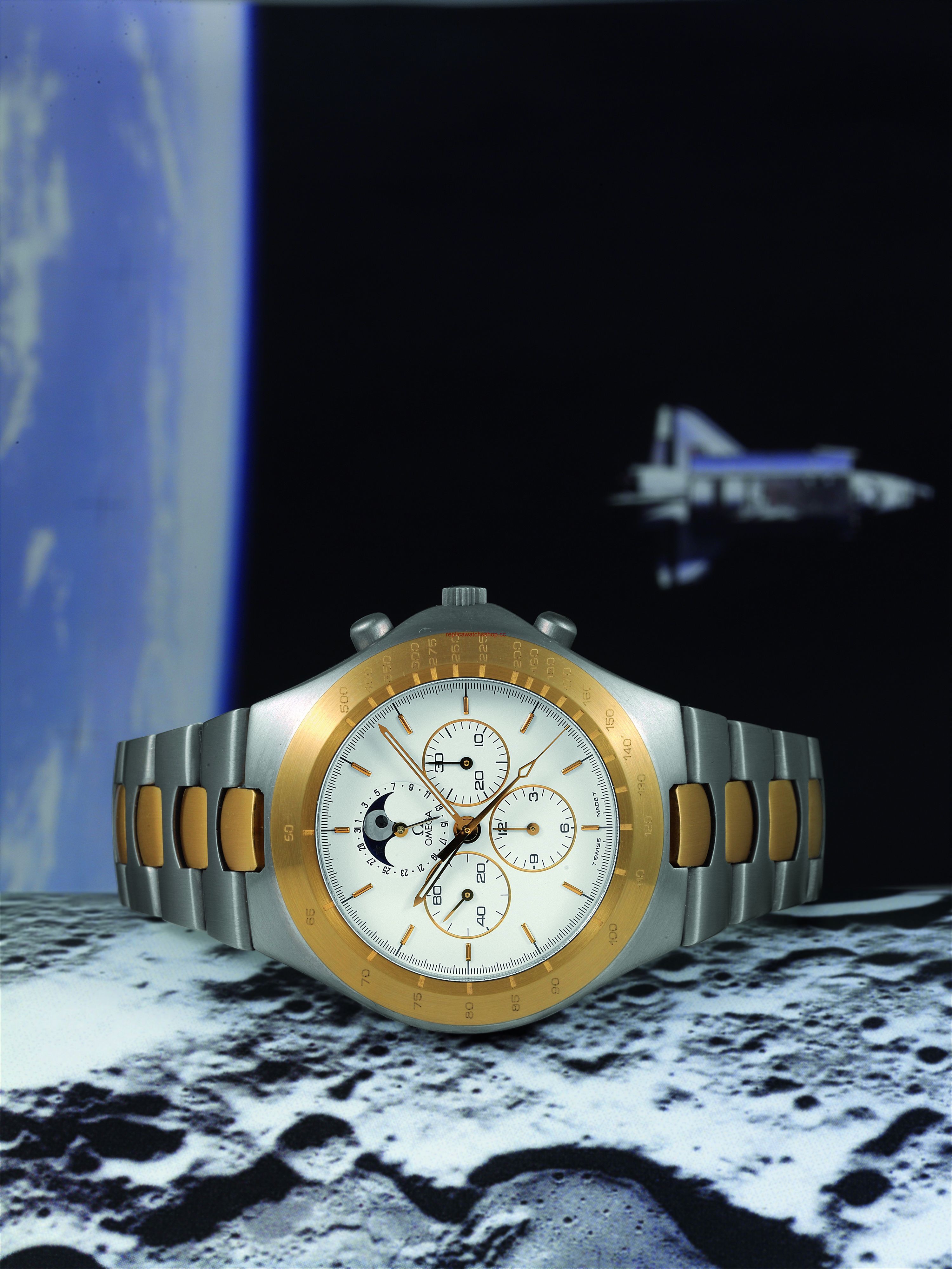 Omega Speedmaster Teutonic SpeedyMoon Two Tone (TA 345.0810) Omega Speedmaster Teutonic SpeedyMoon Two Tone (TA 345.0810)