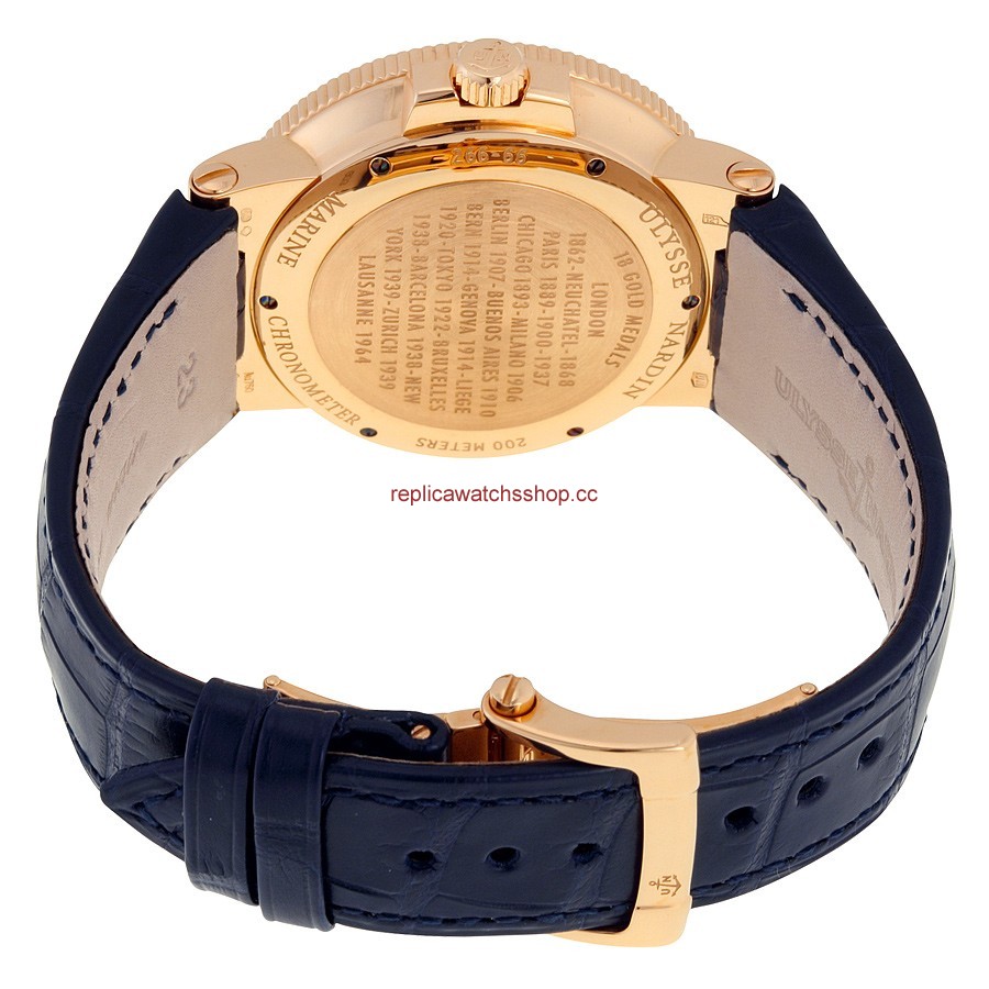 Ulysse Nardin Marine 266-66-BLUE img2