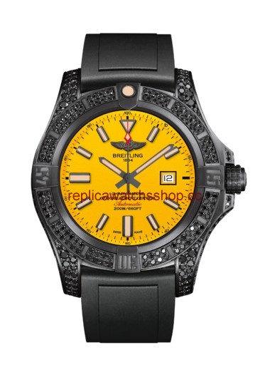 Breitling Avenger Blackbird 44 Diamondworks Full / Yellow (V17311AU.I526.134S.V20DSA.2) Breitling Avenger Blackbird 44 Diamondworks Full / Yellow (V17311AU.I526.134S.V20DSA.2)