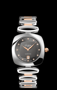 Glashutte Original Pavonina Bicolor Grey Diamond Bracelet (1-03-01-25-06-14) Watch