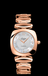 Glashutte Original Pavonina Gold MOP Bracelet Arab (1-03-02-04-05-14) Watch