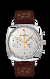 Glashutte Original Sixties Square Chronograph Silver (1-39-34-03-32-04) Watch