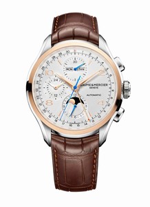 Baume & Mercier Clifton Chronograph Complete Calendar Two Tone (10280) Watch