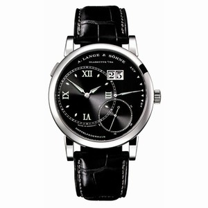 A. Lange & Sohne Grand Lange 1 Luminous White Gold / Black (115.028) Watch A. Lange & Sohne Grand Lange 1 Luminous White Gold / Black (115.028) Watch