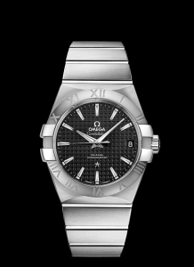 Omega Constellation 38mm Co-Axial Brushed Black (123.10.38.21.01.002) Watch